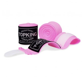Боксерские бинты Top King  (TKHWR-01 pink)